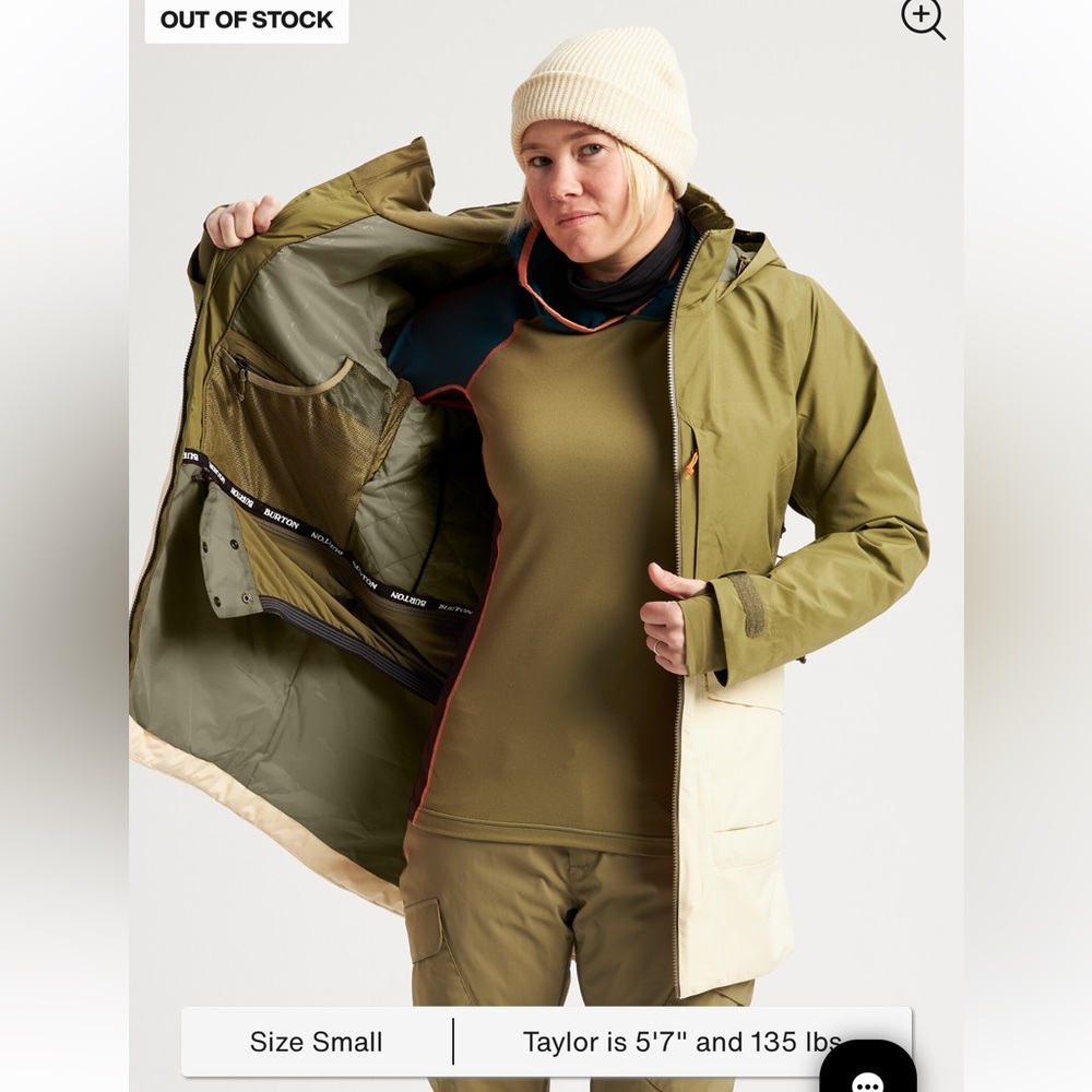Women’s Burton Gore-TEX Treeline Jacket - Picture 3 of 11